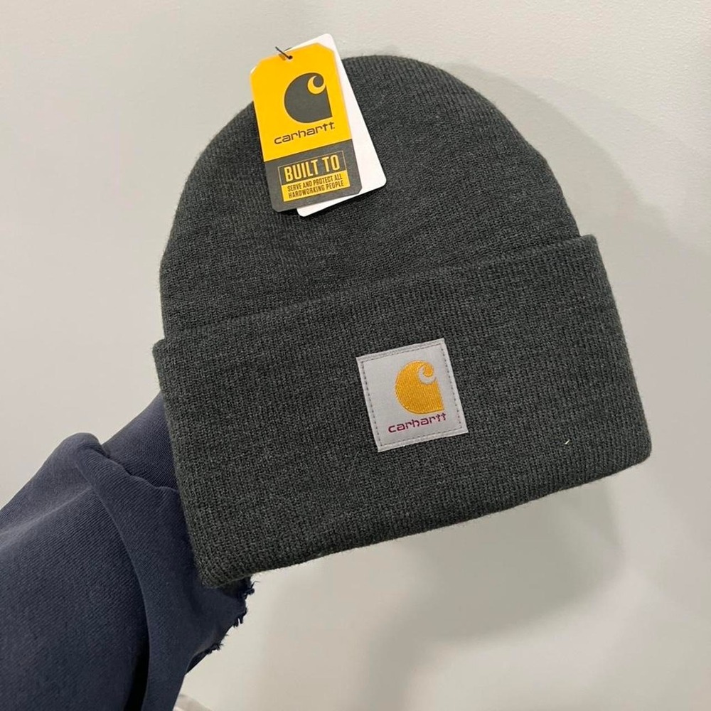 Brand new with tags carhartt grey essential beanie
